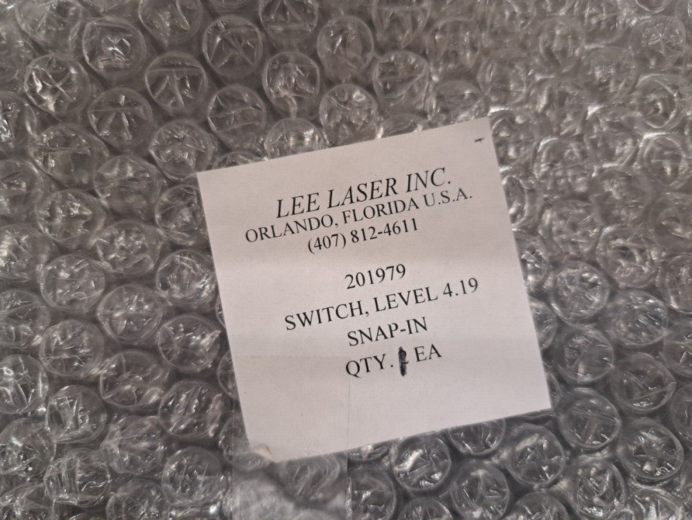 New, Lee laser, 201979, WATER LEVEL SWITCH