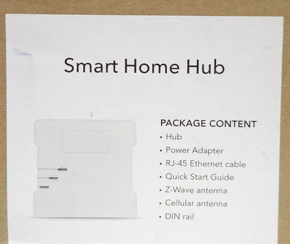 ALLOY SMART HOME Zipabox2 BN24 HUB ZB2 AH ZWUS 4G SIMC ZWAVE PLUS