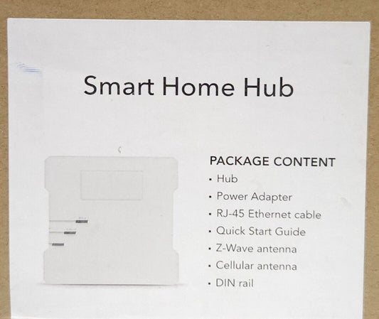 ALLOY SMART HOME Zipabox2 BN24 HUB ZB2 AH ZWUS 4G SIMC ZWAVE PLUS