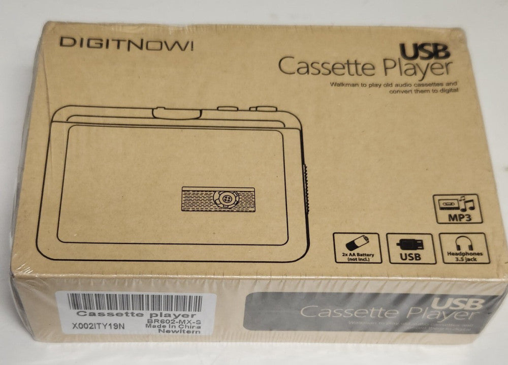 DIGITNOW BR602 MX S USB CASSETTE Player Converter to Digital MP3 Walkman