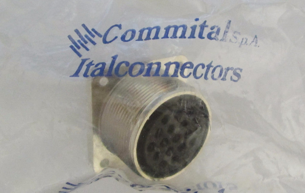 COMMITAL S.P.A ITALConnectors 3698 IF02A 22 14S 80 19 Pin Receptacle