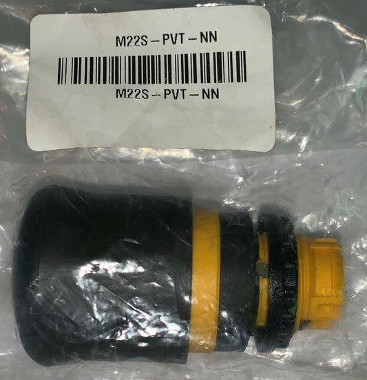 Eaton Moeller M22S PVT Black Twist Release Pushbutton Operator 22mm