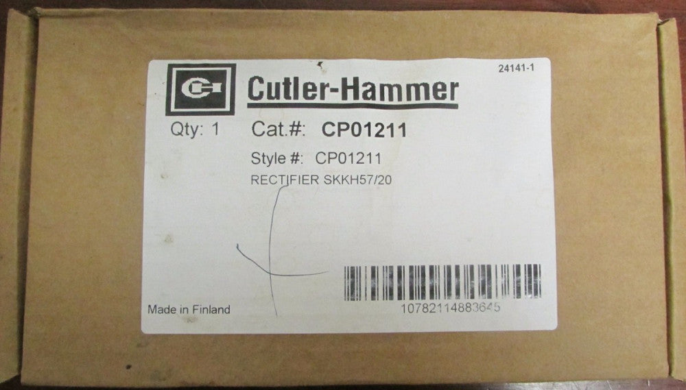 EATON CUTLER HAMMER CP01211 SV Drive Rectifier SKKH57/20