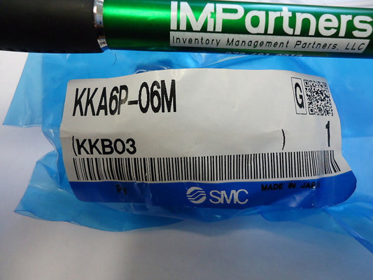 SMC KKA6P-06M S COUPLER, STAINLESS STEEL Brand New!