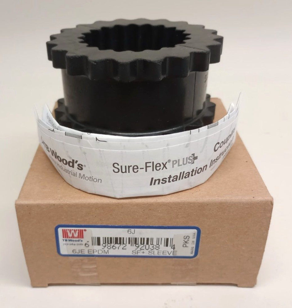 TB Woods 6JE EPDM Flexible Coupling Sleeve 6JEEPDM SF+Sleeve