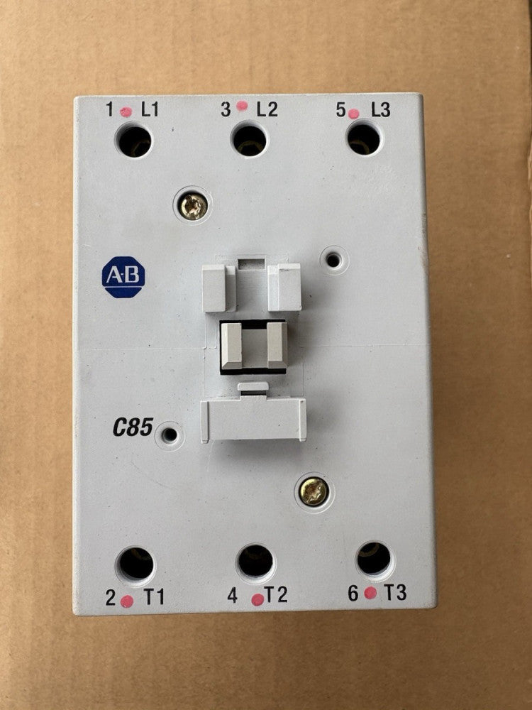 ALLEN BRADLEY 100-C85D00 A1EC Contactor 3 Pole 110/120 VAC 85 AMP w/ 2 NO Auxili