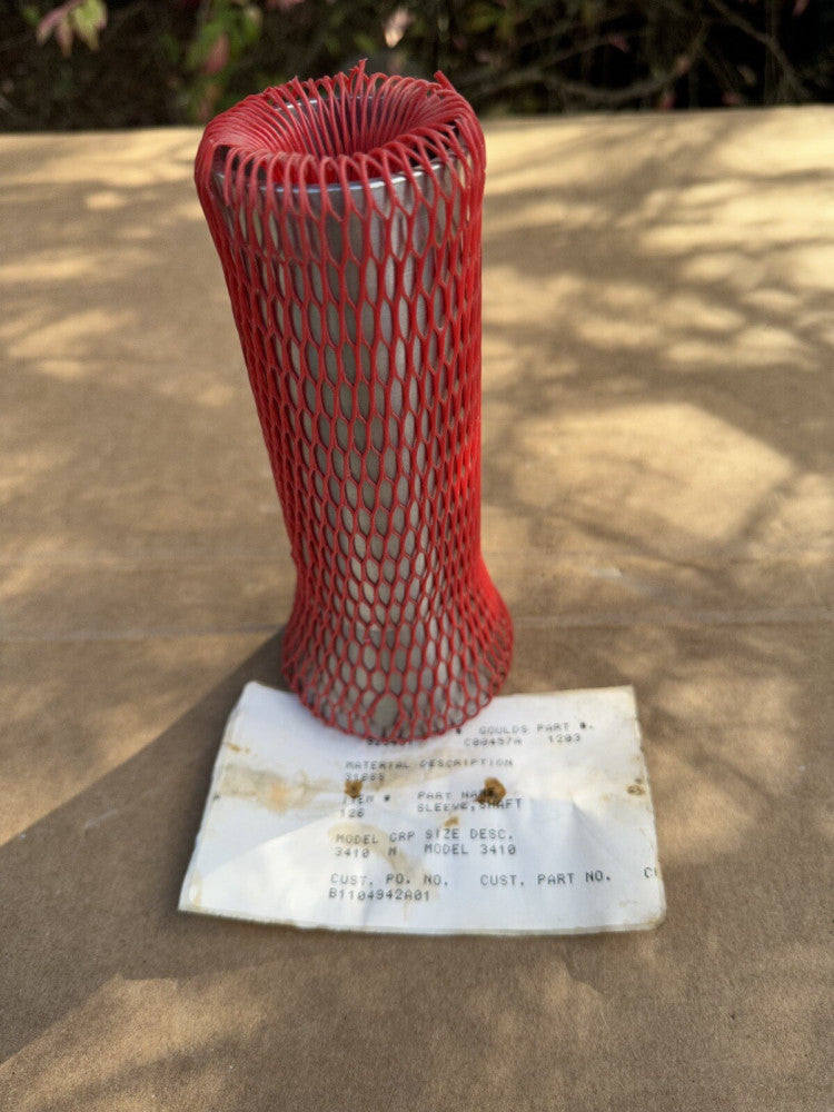 NEW Goulds C00457A 1203 Shaft Sleeve 316SS for 3410 pumps