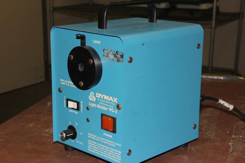 DYMAX PC-3 Light Welder UV Curing System "TESTED"