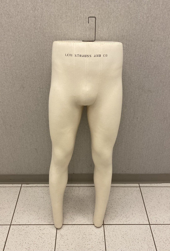 Levi Strauss And Co Male Mannequin Dress Form Legs With Hook