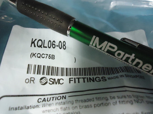 SMC KQL06-08 6mm Reducer Elbow Fitting. Brand New! 8 Pieces!