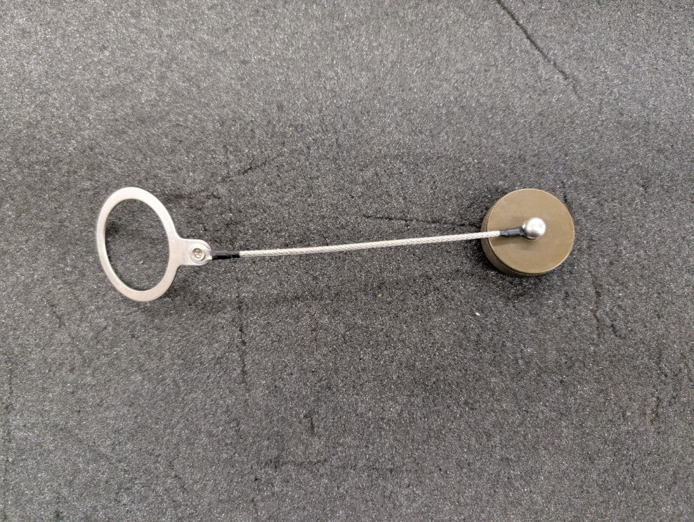 New, Amphenol, D38999/33W19N, SZ 19 DUST CAP W/ROPE & RING