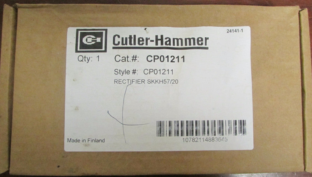 EATON CUTLER HAMMER CP01211 SV Drive Rectifier SKKH57/20