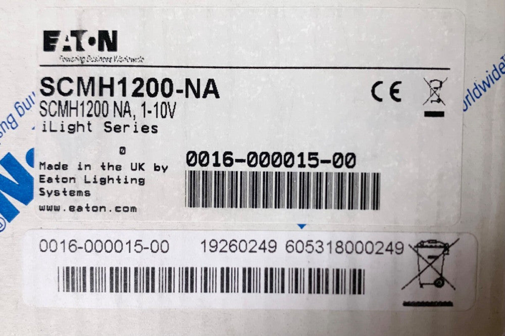 EATON COOPER SCMH1200 NA 1-10 Volt ILight Lighting Control Module 0016 00015 00
