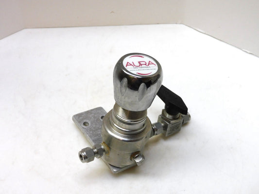 Aura Gas Controls EX1S306C-01-000-000 Regulator 5500Psi W/ H800MSL1/4 Valve