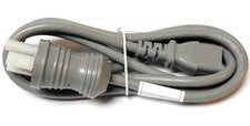 WELL-SHIN WS 001H 10 AMP 125 VAC Hospital Grade Power Cord Cable 6' Grey 18 AWG