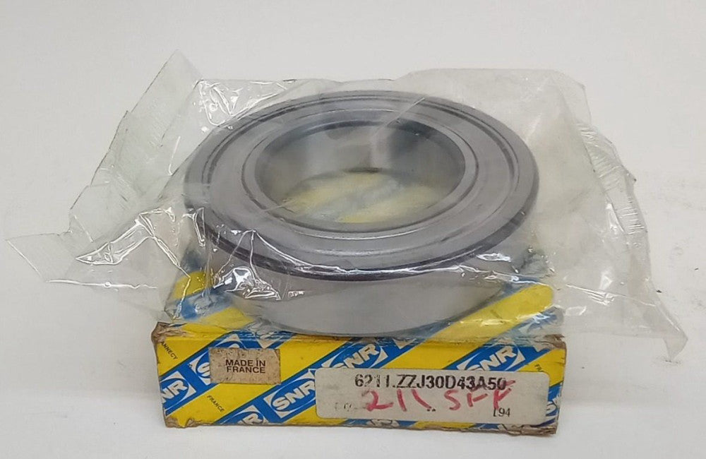 SNR 6211-ZZJ30D43A50 Ball Bearing Deep Groove 55X100X21mm Double Shielded