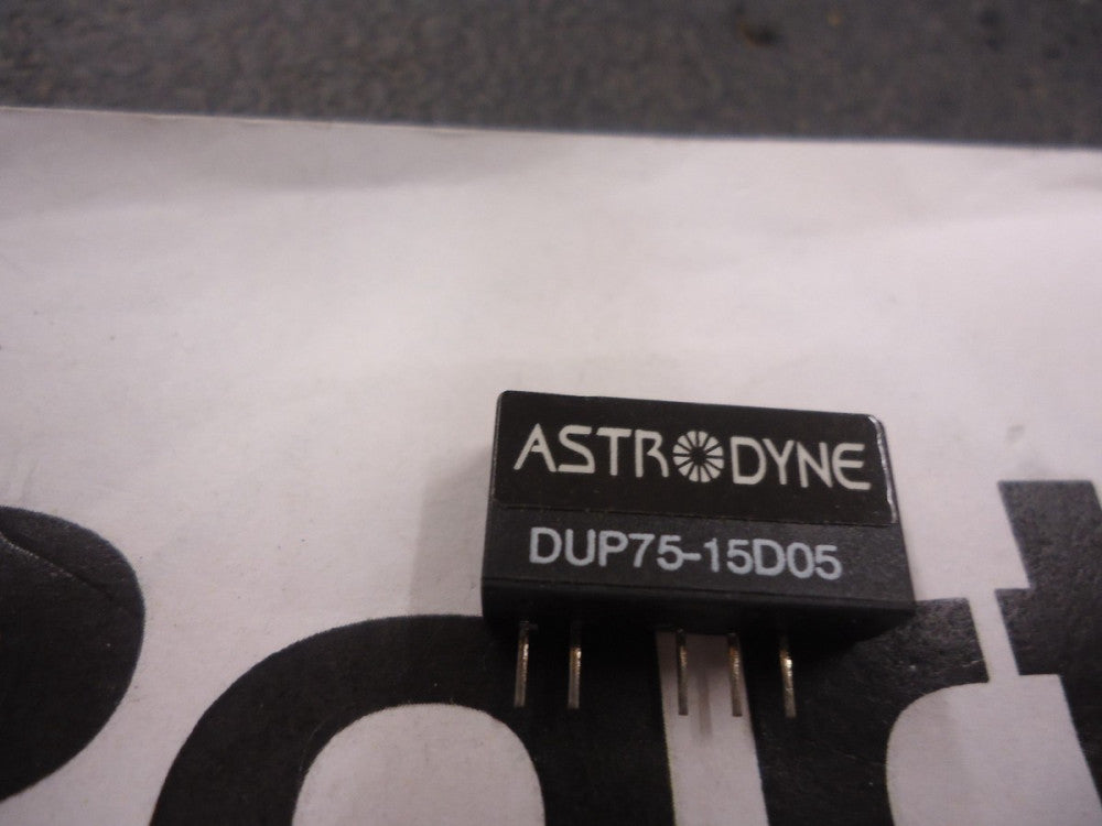 DUP75-15D05 Astrodyne .75W DC/DC Unreg/ISO Brand New!