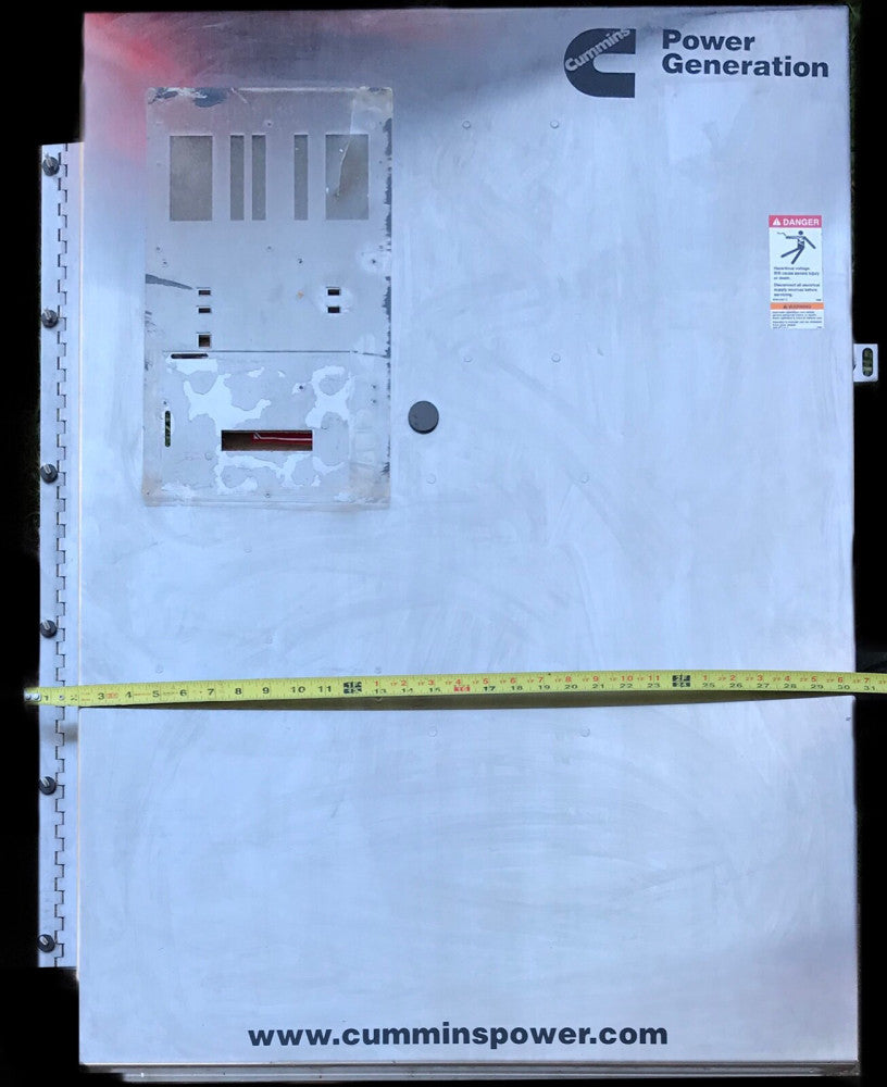CUMMINS Generator Model OTPCB Replacement Lid Door Assembly Stainless Steel