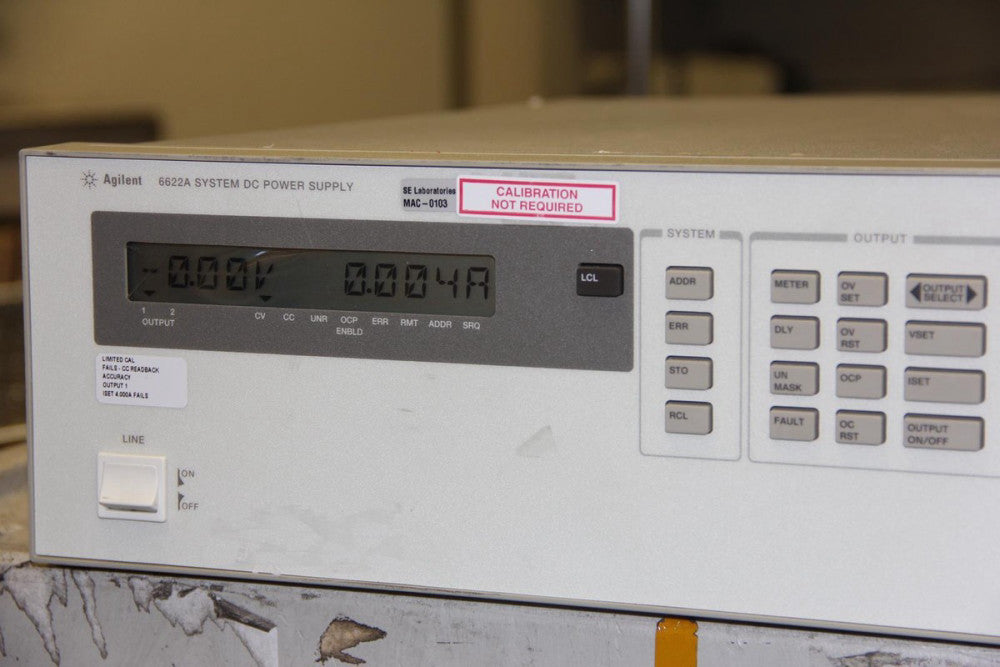 HP Hewlett Packard 6622A System DC Power Supply