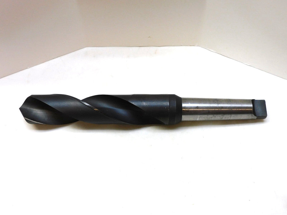 Cleforge 2 flute HSS Taper Shank Drill 2-1/4 18" oal 10-1/2" loc