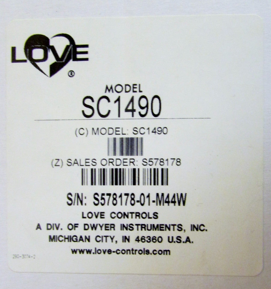 LOVE DWYER SC1490 Series SC 1290 RTD Alarm Switch Module 