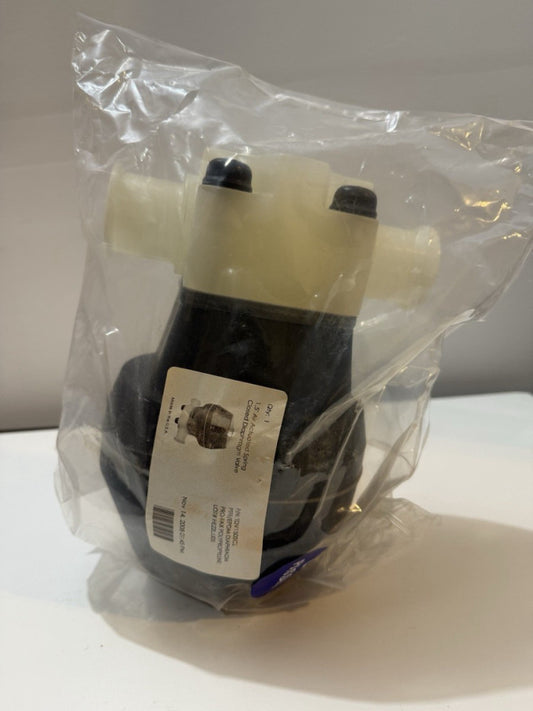 PolyPro TDV150SCL 1.5" Air Actuated Spring Closed Diaphragm Valve - New