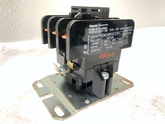 Tyco Potter & Brumfield Contactor P25P42A22P1-120