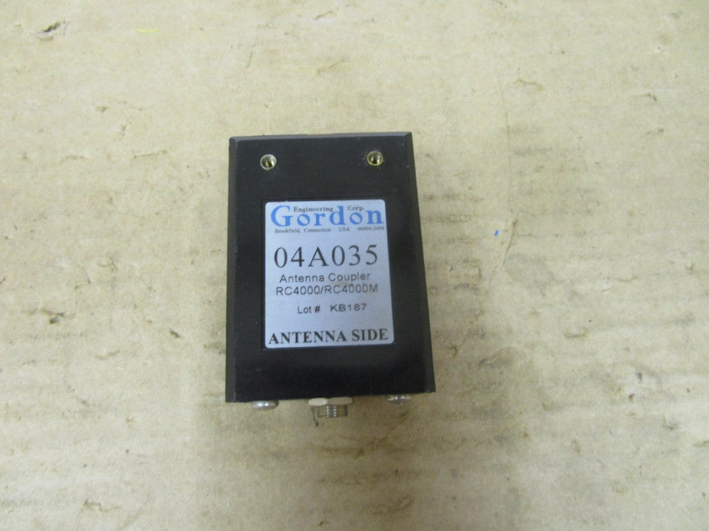 GORDON ANTENNA COUPLER 04A035