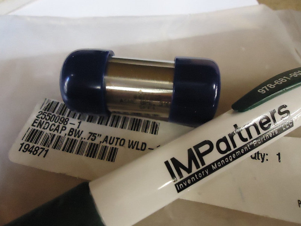 MKS 2550098-1 Endcap BW, .75" Auto WLD-1. Brand New!