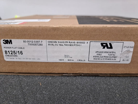 New, 3M, 7000057280, CBL RIBN 16COND 0.1 GRAY