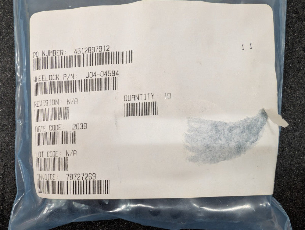 New, Cooper Bussmann, TB100-04SP, CONN BARRIER STRIP 4CIRC 0.375 INCH