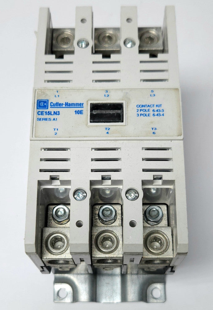 EATON CUTLER HAMMER CE15LN3A 120 VAC Size L CE15LN3 IEC Contactor 85 AMP