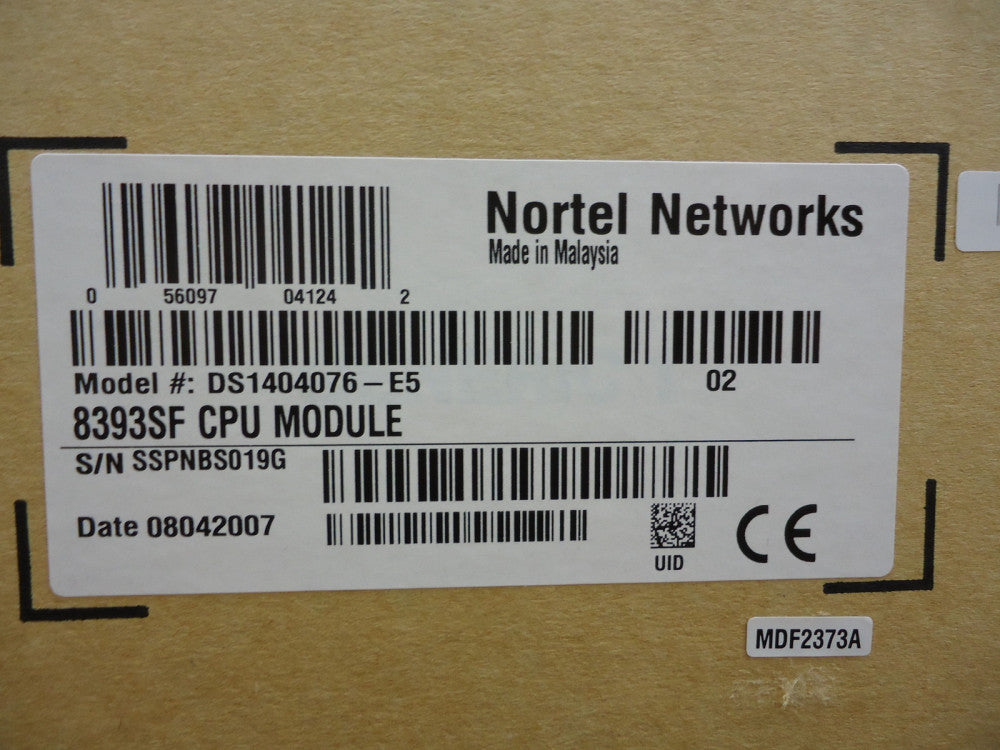 DS1404076-E5 NORTEL NETWORKS ETHERNET ROUTING SWITCH 8393 BRAND NEW!