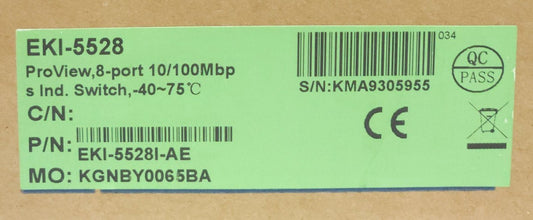 ADVANTECH EKI 5528 AE Provider Unmanaged 8 Port 10/100Mbps Ethernet Switch EKI