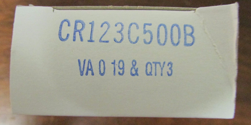 Set of(3) GENERAL ELECTRIC GE CR123 C500B Thermal Overload Relay Heater Element 