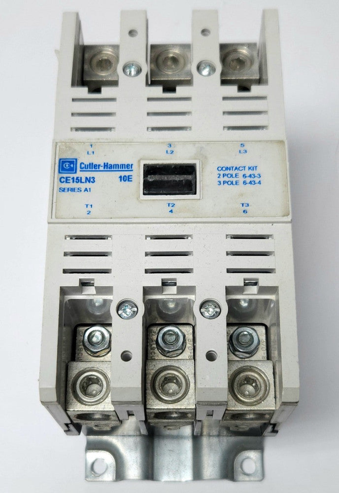 EATON CUTLER HAMMER CE15LN3A 120 VAC Size L CE15LN3 IEC Contactor 85 AMP