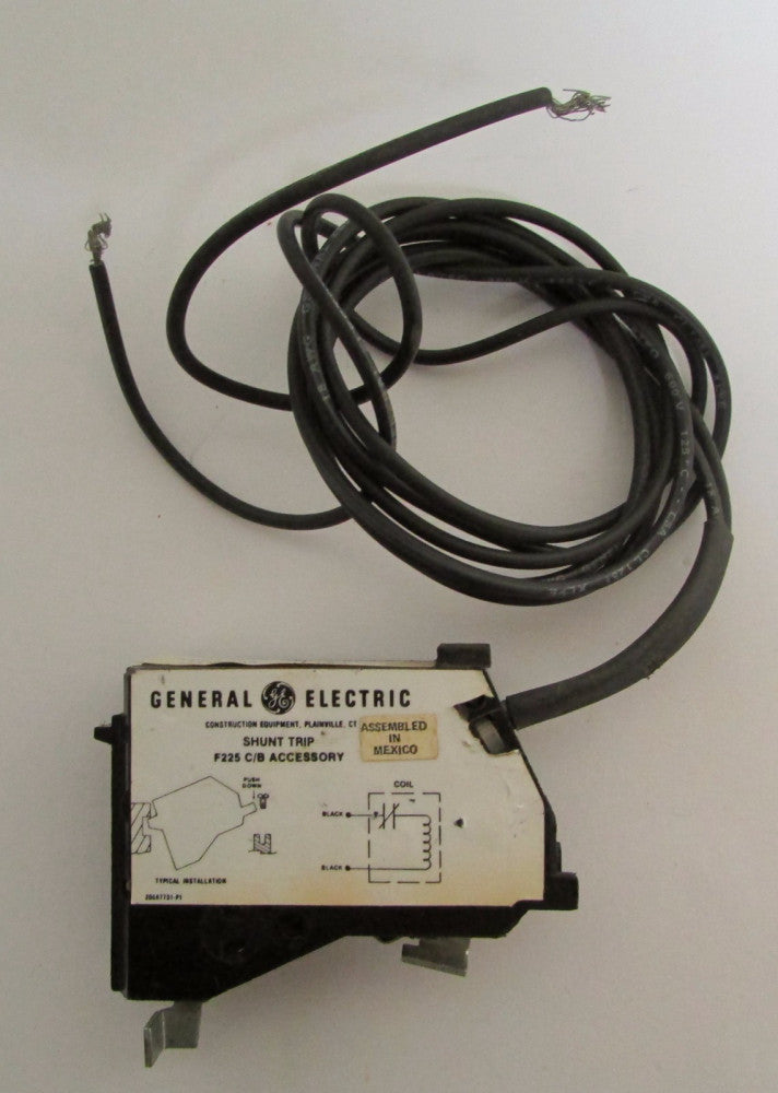 General Electric GE TFKSTA8 24 VDC F225 Breaker Shunt Trip