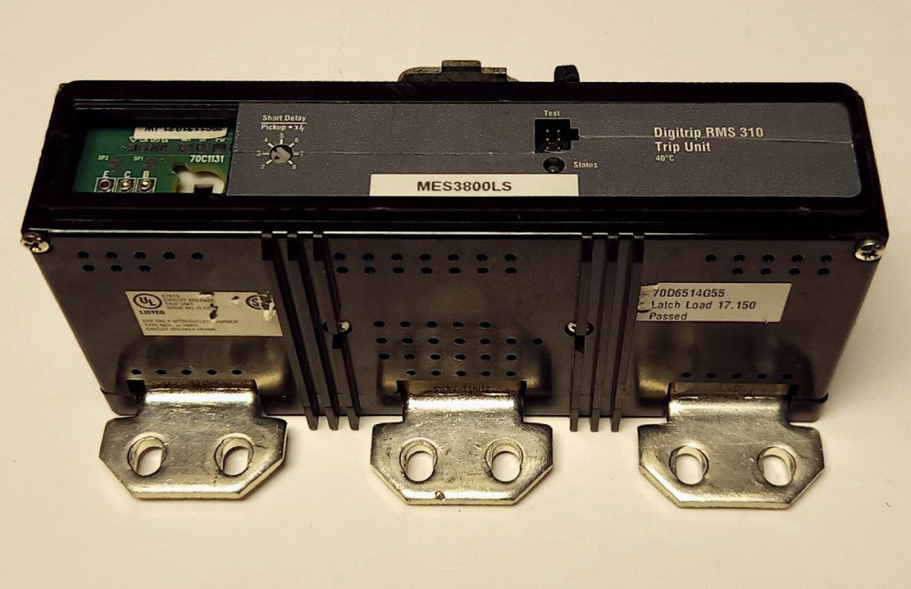 EATON CUTLER HAMMER MES3800LS 800 AMP M Frame TRIP Unit Type MDL HMDL
