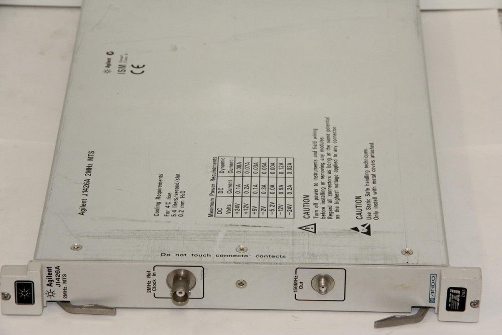 AGILENT J1426A 2MHz MTS Clock Module for SpectralBer 10G Systems