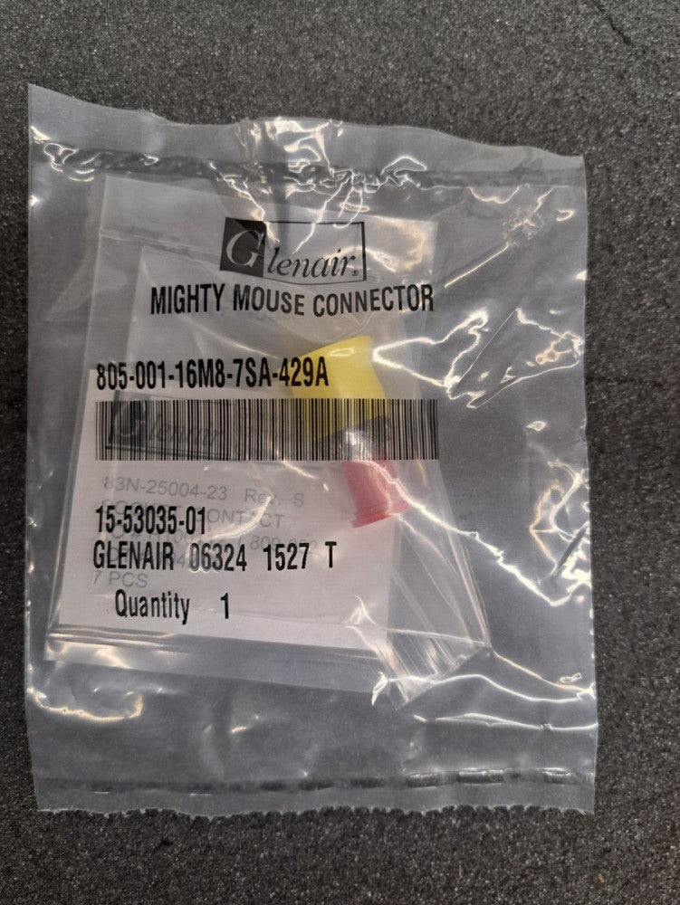 New, Gleanair, 805-001-16M8-7SA-429A, MIGHTY MOUSE CONNECTOR