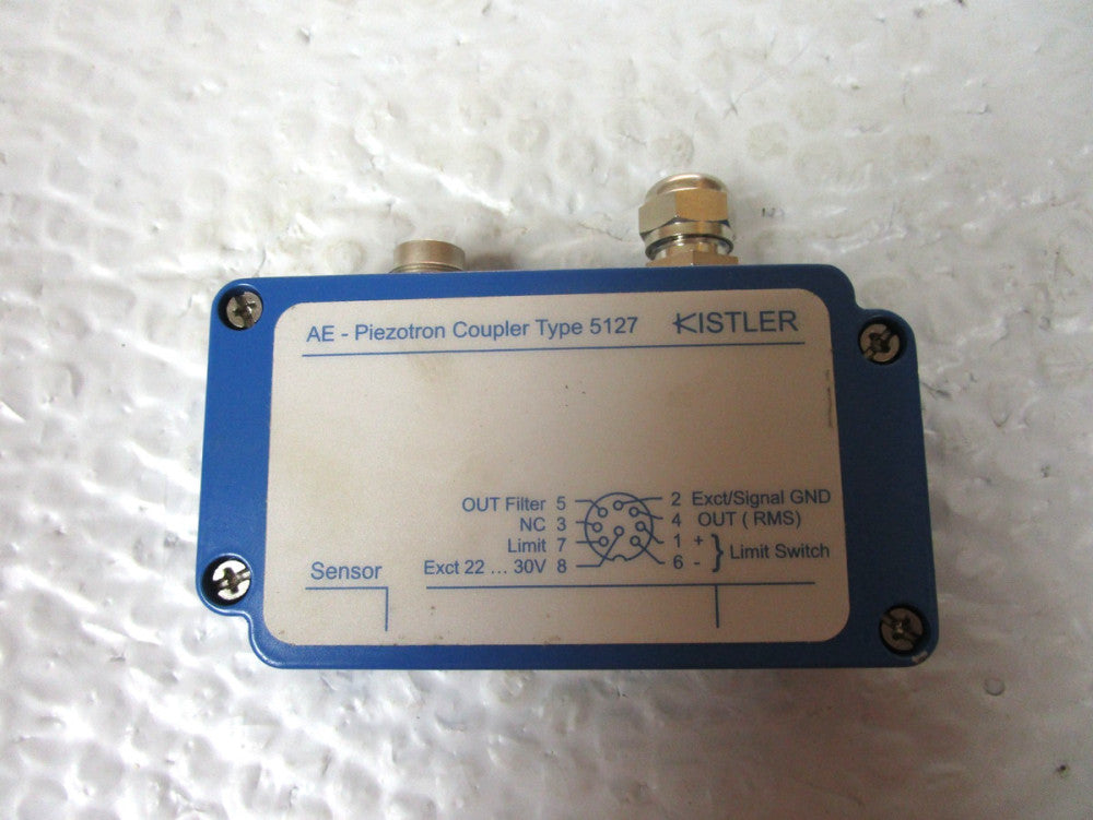 Kistler Piezotron Coupler Type 5127B11 1-Channel Industrial Amplifier 5127