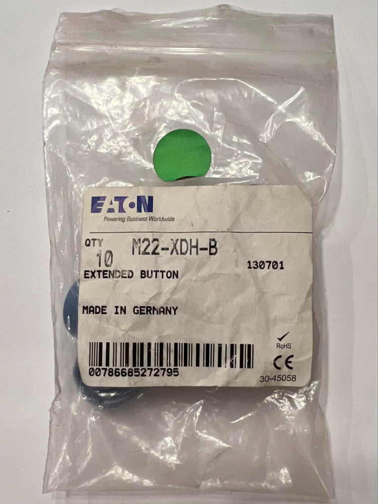 EATON M22 XDH B Extended Button BLUE M22-XDH-B Bag Of 10