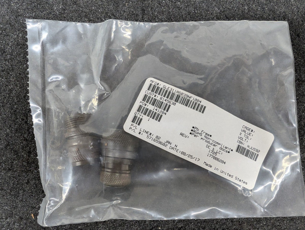 New, Glenair, 311AS039NF1004, Circular MIL Spec Strain Reliefs & Adapters LAMP