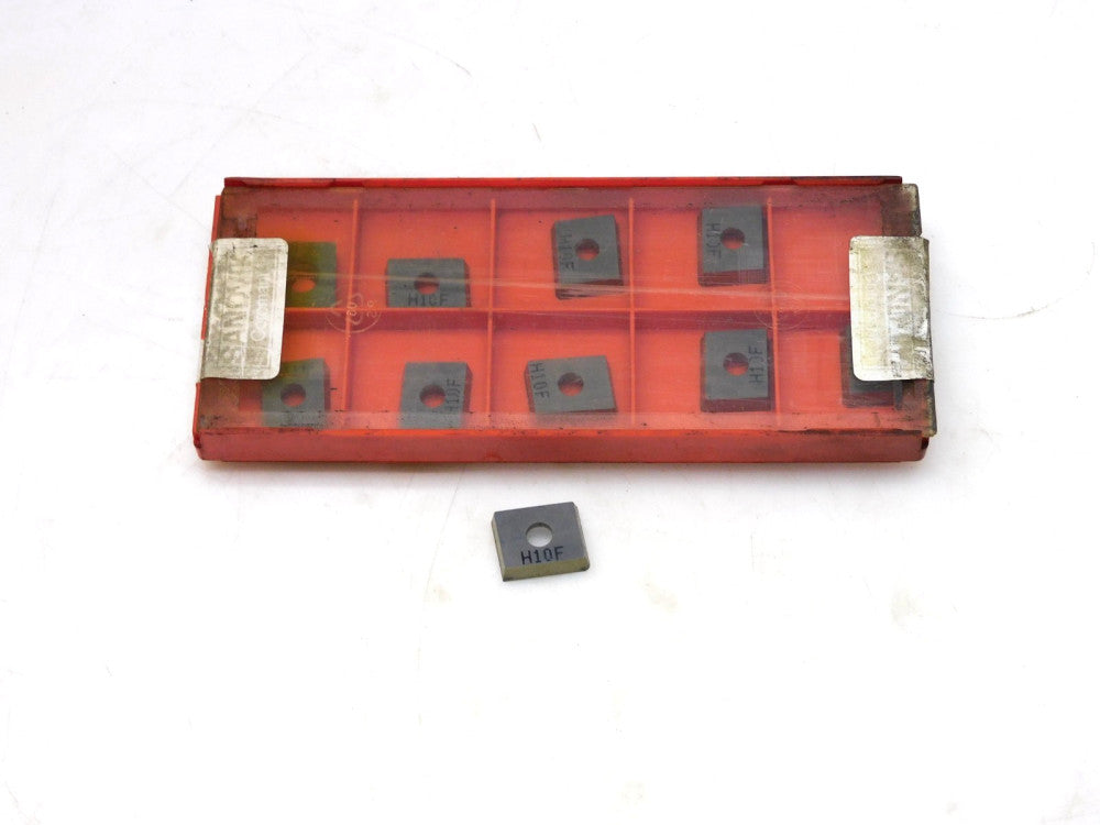 LOT OF 10 SANDVIK R216.2-15 T3 12-2 CARBIDE INSERT GRADE H10F