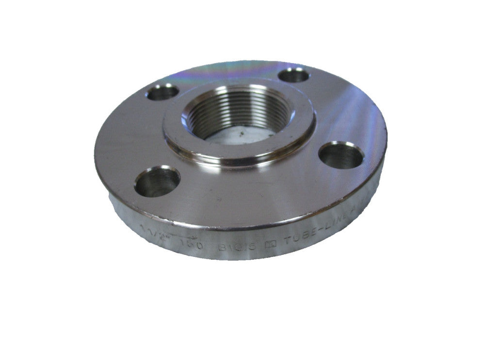 Tube Line 1-1/2" Npt 150 B16.5 4 Bolt Pipe Flange A182/SA182 F304/304L