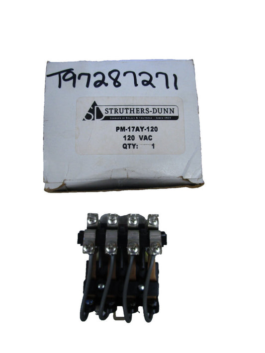 Potter & Brumfield PM-17AY-120 Relay 120Vac