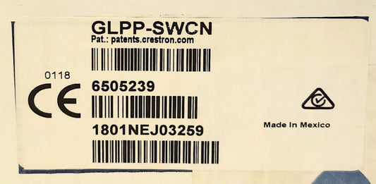 CRESTRON GLPP SWCN Green Light System CRESNET POWER PACK Power Supply INPUT
