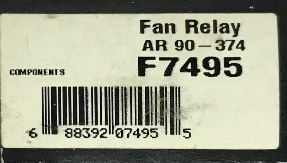 CAM STAT AR90 374 FAN RELAY F7495 AR 90-374 8/12/19 AMP 208/240 VAC