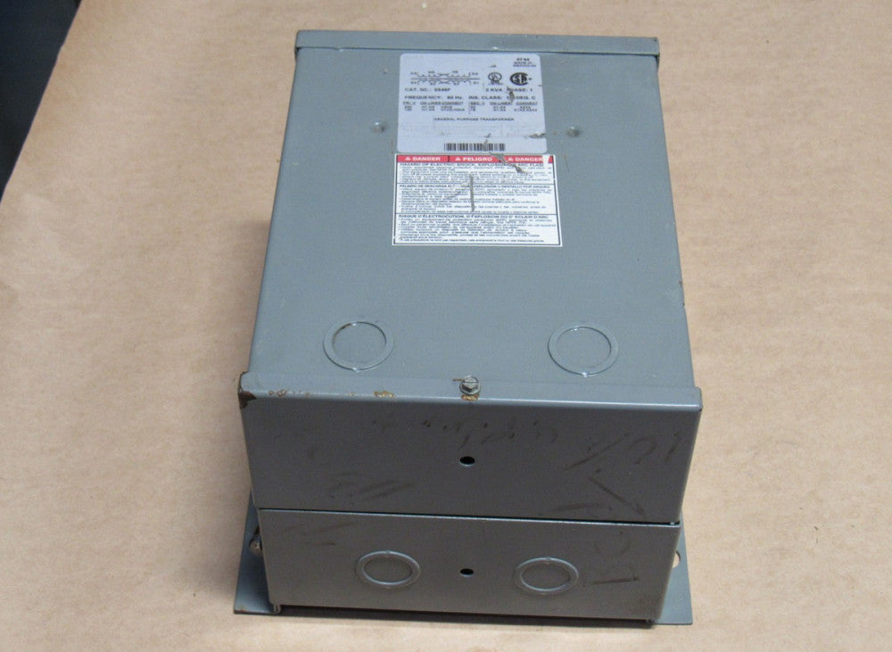 SQUARE D TRANSFORMER 2S46F 1PH 2KVA 120/240V PRI 16/32V SEC