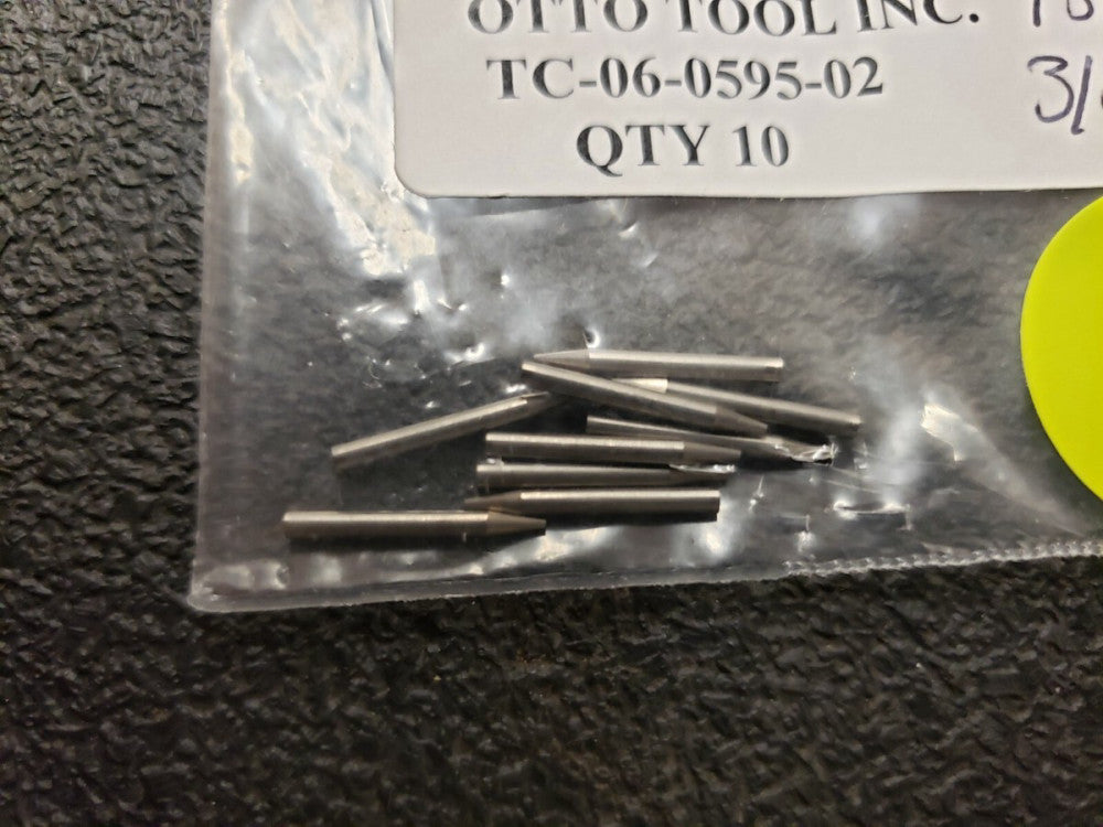 NEW, OTTO TOOL, TC06-0595-02, TUNGSTEN PREGROUND ELECTRODE 